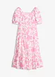 weiß/rosa floral