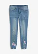 hellblau denim geblümt