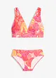 bunt floral bedruckt