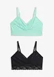 schwarz + mint