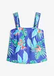 blau floral