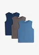 jeansblau+anthrazit meliert+tiefblau
