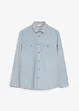 blau denim gestreift