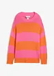 pink/orange gestreift