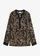 schwarz/cappuccino paisley