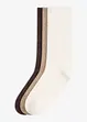 creme + beige meliert + braun meliert