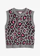 grau/neonpink/schwarz leo