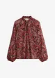 schwarz/rot paisley