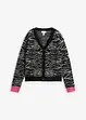 schattengrau/schwarz/neonpink zebra