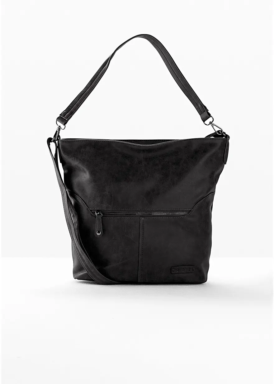 Handtasche in schwarz - bonprix