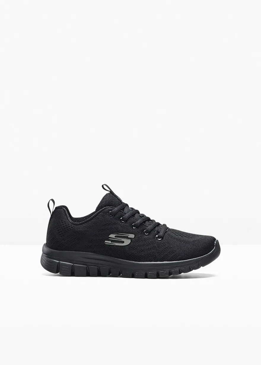 Skechers Sneaker mit Memory Foam in schwarz - Skechers