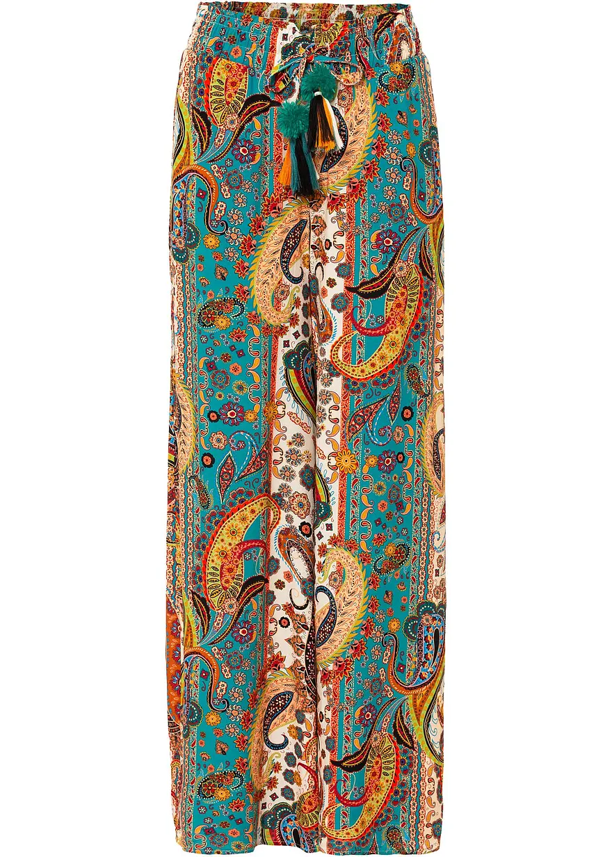 Hose in beige von vorne - bonprix