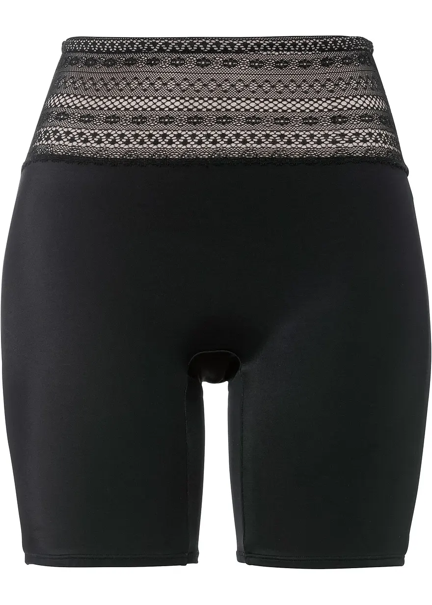 Figurformende Shape Hose mit mittlerer Formkraft in schwarz von vorne - bonprix