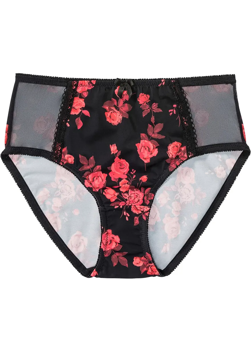 Maxislip in schwarz von vorne - bonprix