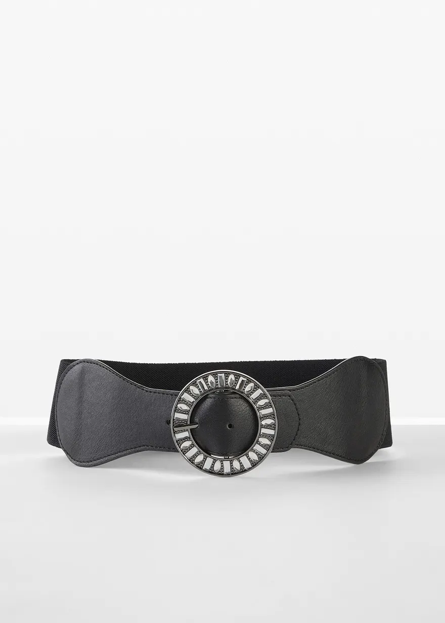 Stretchgürtel in schwarz - bonprix