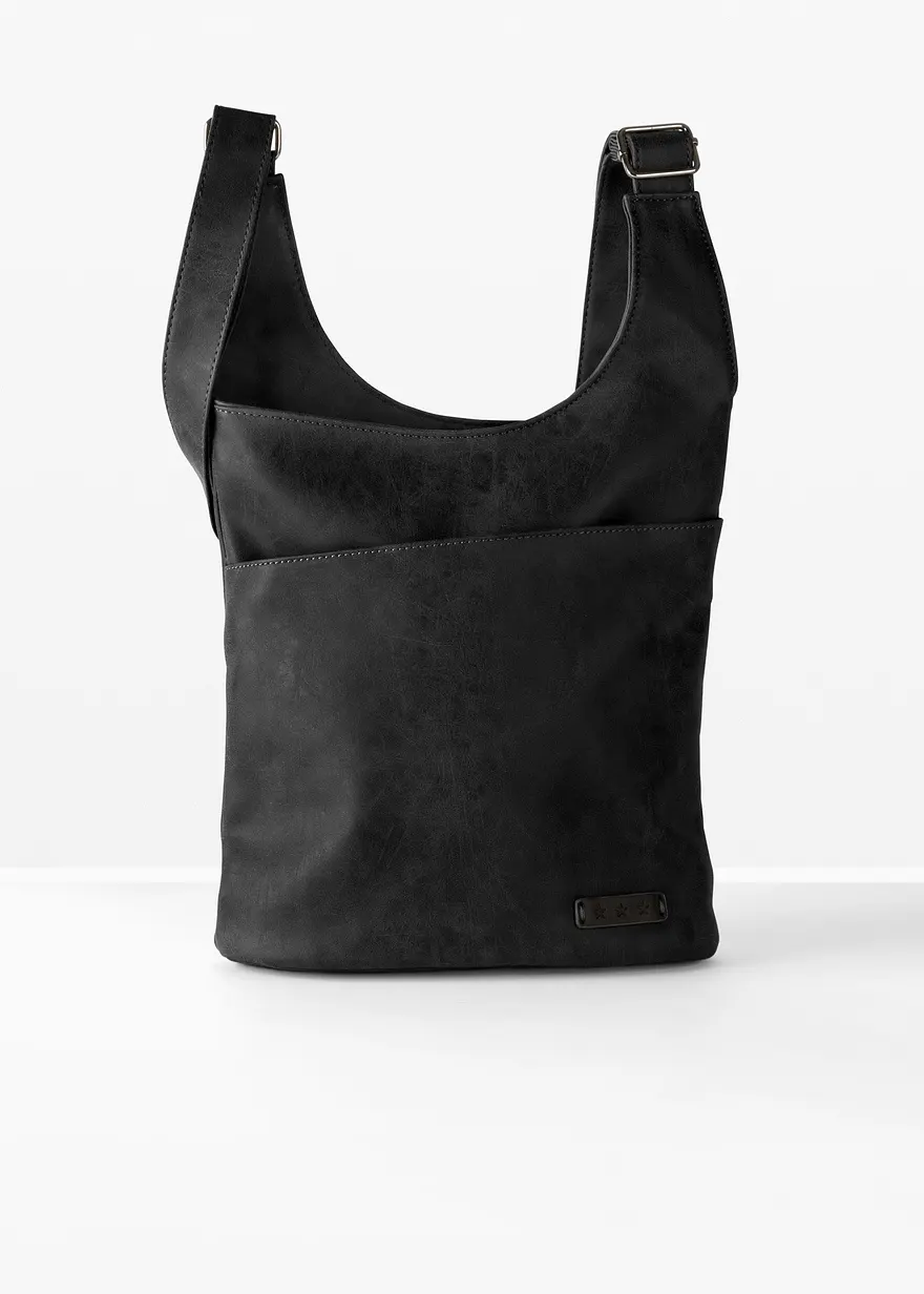 Umhängetasche in schwarz - bonprix