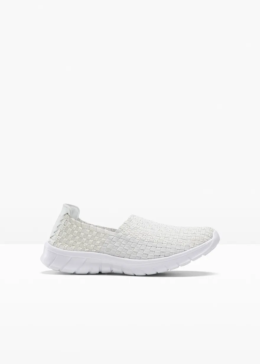 Slipper in weiß - bonprix