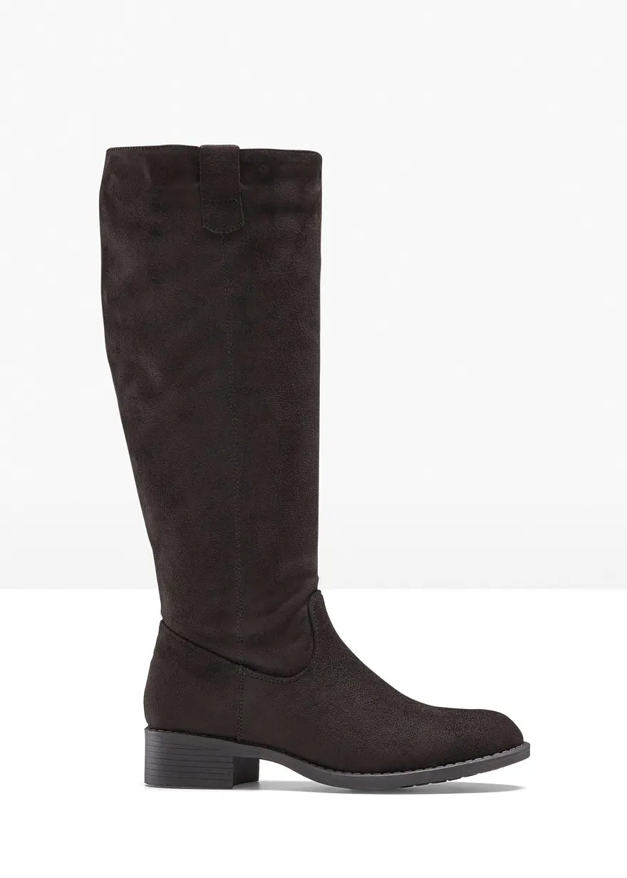 Stiefel in schwarz von vorne - bonprix
