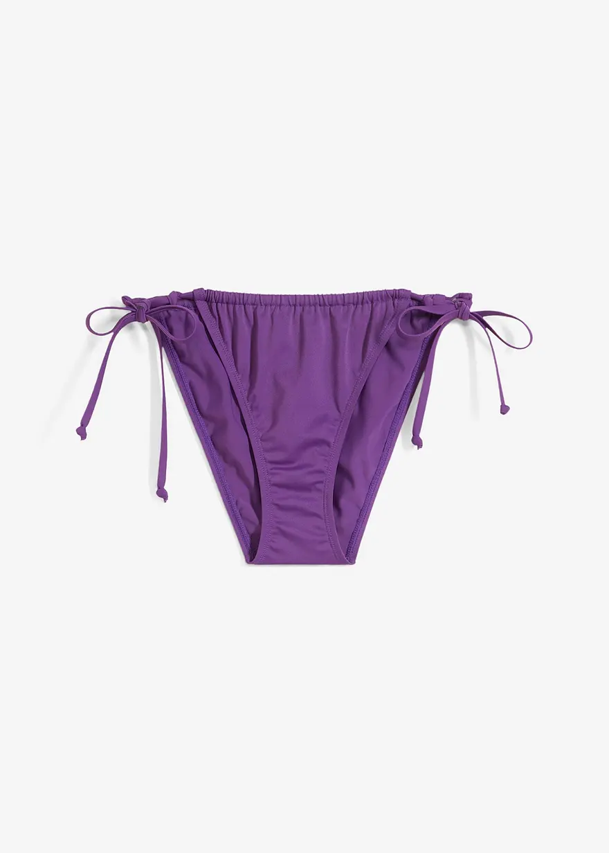 Bikinihose in lila von vorne - RAINBOW