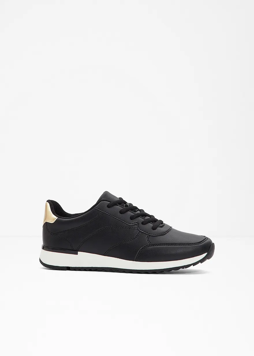 Sneaker in schwarz - bonprix