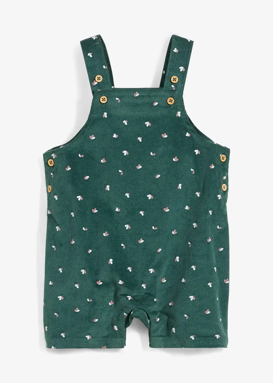 Echinodon Baby Cord-Latzhose Mit Samtfutter - Größe 80-104 Für Jungen & Mädchen