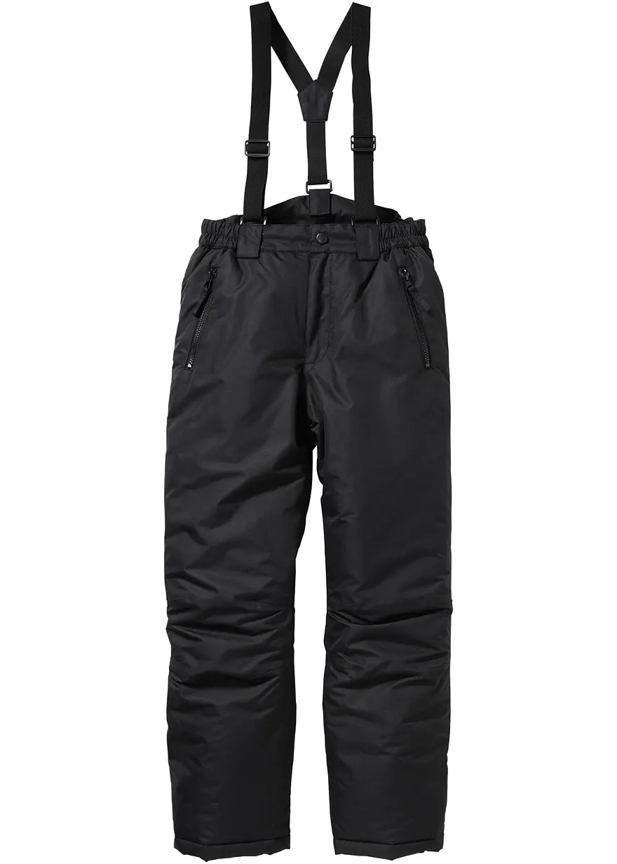 wasserdichte Skihose in schwarz von vorne - bonprix