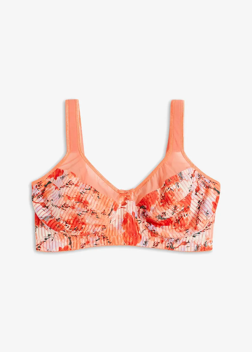 Minimizer BH ohne Bügel in orange von vorne - bonprix