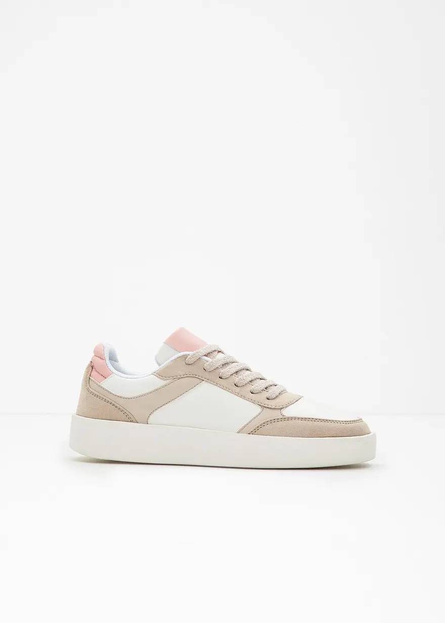 Plateau Sneaker in weiß - bonprix