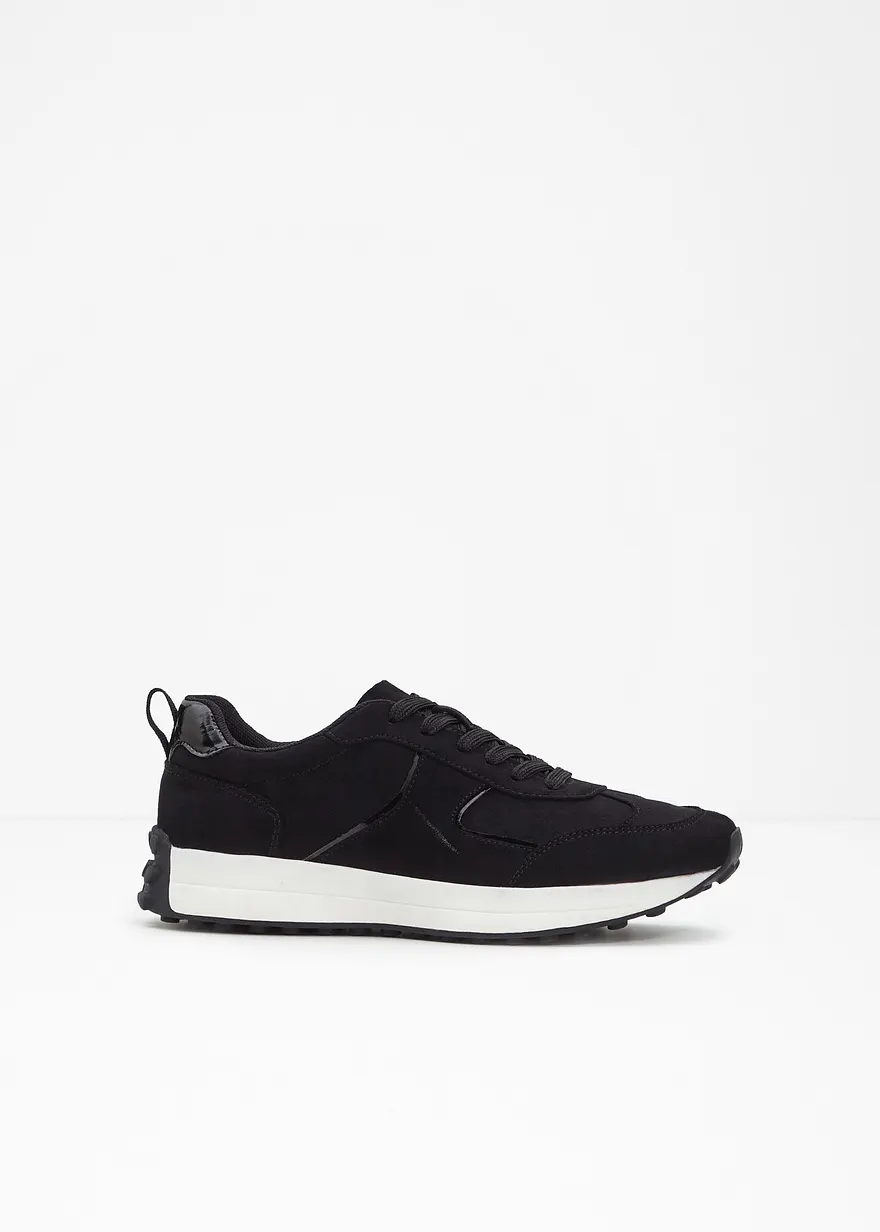 Sneaker in schwarz - bonprix