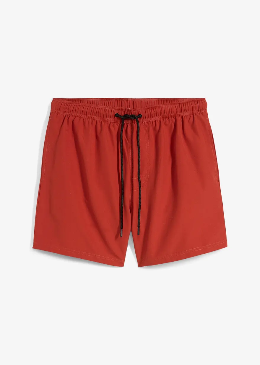 Badeshorts Herren in braun von vorne - bonprix