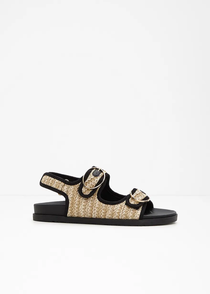 Sandale in schwarz - bonprix