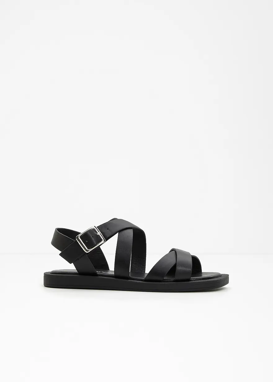 Sandale in schwarz - bonprix