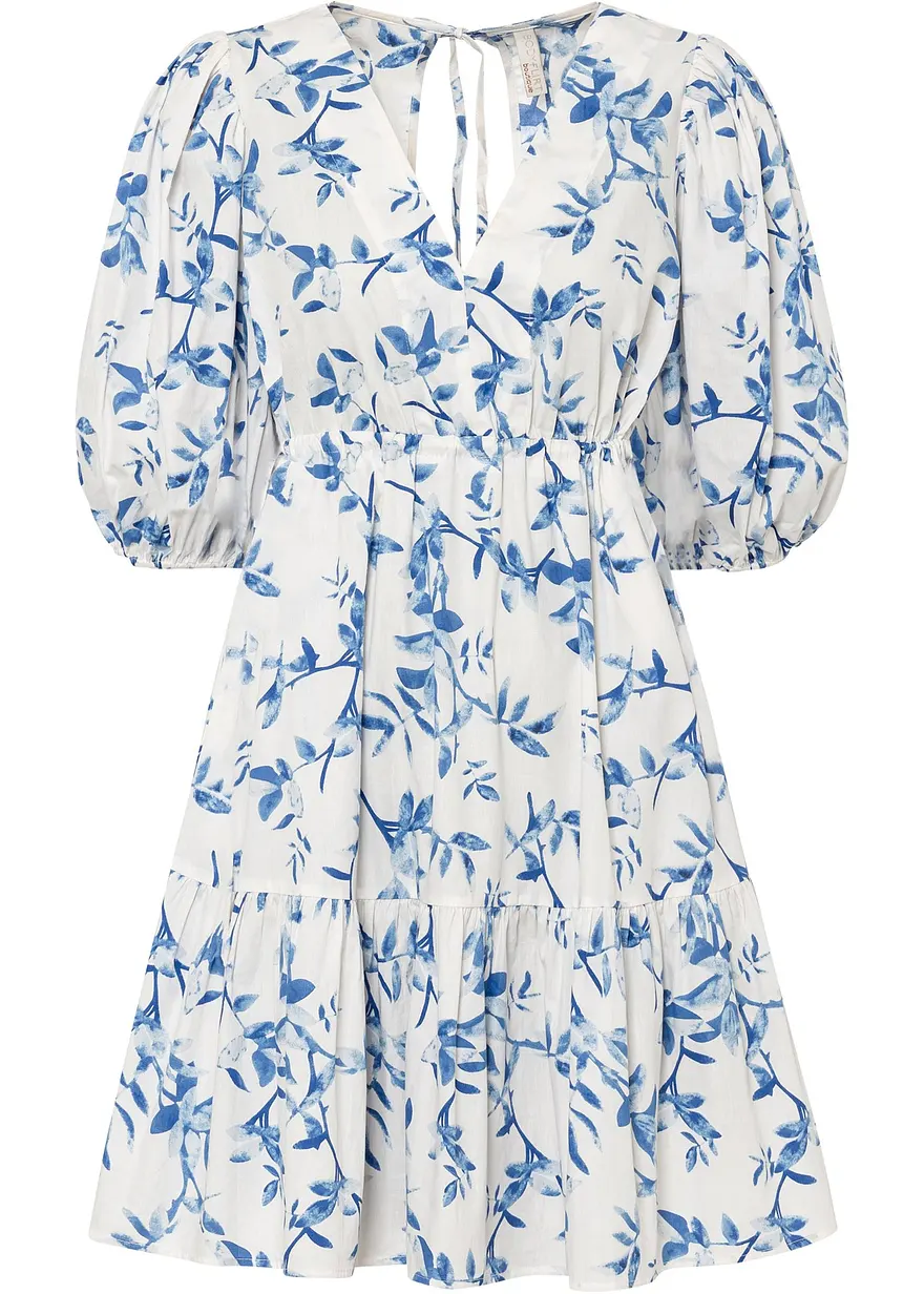 Minikleid in weiß von vorne - bonprix