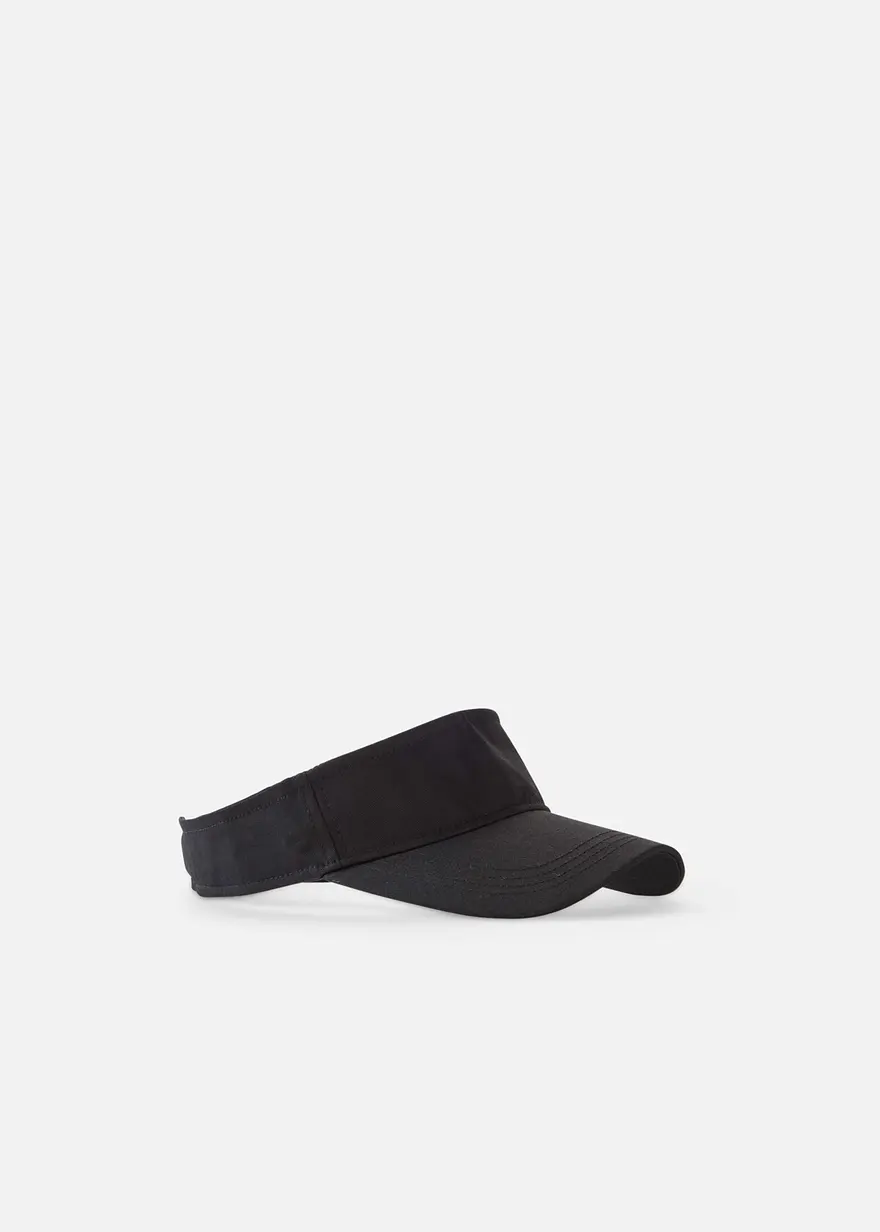 Visor in schwarz von vorne - bonprix