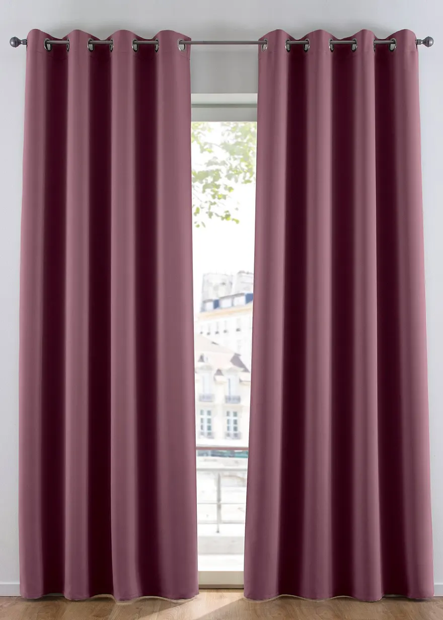 Abdunkelnder Vorhang, in vielen Größen (1er Pack) in lila - bonprix
