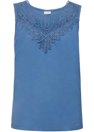 Q1824-965269 38 Gr Lockeres Langarmshirt mit Brusttasche in Aquapastell 36